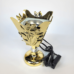 Bakhoor-Burner Electric Gold Flower